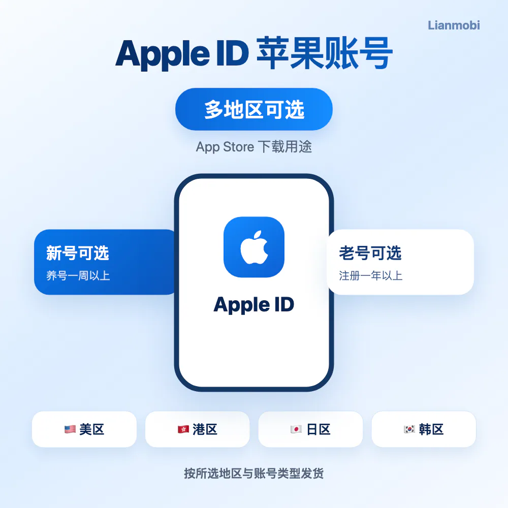 Apple ID 苹果账号 主图